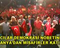 Bağcılar’da Demokrasi Nöbetine katılan Alman Müller’den samimi açıklamalar