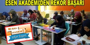 ESEN AKADEMİ’DEN REKOR BAŞARI