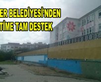 Esenler’de okul yenileme çalışmaları devam ediyor