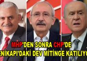 MHP’den sonra CHP’de Yenikapı’daki dev mitinge katılıyor 7 Ağustos Pazar