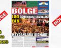 BÖLGE GAZETESİ 152. ”AĞUSTOS” SAYISI ÇIKTI