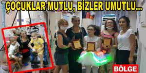 ÇOCUKLAR MUTLU, BİZLER UMUTLU…