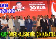 ESENLER ’30 KUŞ’U GÖZYAŞLARIYLA İZLEDİ ”30 KUŞ” Ömer Halisdemir için