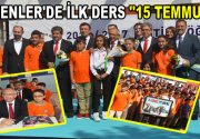 ESENLER’DE İLK DERS ”15 TEMMUZ” İstanbul’da ilk ders zili Esenler’de