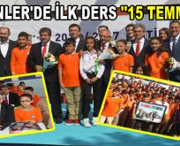 İstanbul’da ilk ders zili Esenler’de çaldı