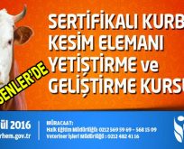 Esenler’de sertifikalı kurban kesim elemanı