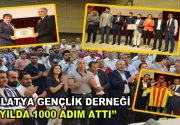 Malatya Gençlik Derneği 1 Yaşında Kurulduğu günden bu yana yaptıkları
