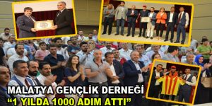 Malatya Gençlik Derneği ”1 Yılda 1000 Adım Attı”