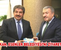 Çalışkan, Esenler Belediyesi’ni ziyaret etti