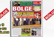 BÖLGE GAZETESİ 153. ”EYLÜL” SAYISI ÇIKTI GERÇEK TARAFSIZ VE BAĞIMSIZ