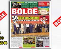 BÖLGE GAZETESİ 153. ”EYLÜL” SAYISI ÇIKTI