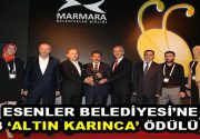 ESENLER’E 3 ALTIN KARINCA ÖDÜLÜ Esenler Belediyesi, Marmara Belediyeler Birliği