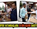 Esenler’de vatandaşlara 30 bin aşure dağıtılacak