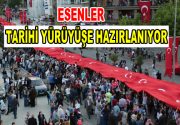 Esenler 29 Ekim’de rekora hazırlanıyor! 29 Ekim Cumhuriyet Bayramı’nda Esenler