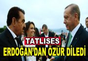 Tatlıses, Erdoğan’dan özür diledi Ünlü türkücü İbrahim Tatlıses, sosyal medya
