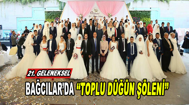 Bağcılar’da Toplu Düğün Şöleni