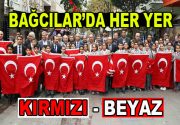 Bağcılar’da esnafa 10 bin Türk bayrağı dağıtıldı 29 Ekim Cumhuriyet