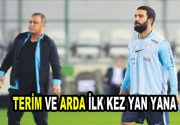 Kosova maçı öncesi Fatih Terim ile Arda Turan arasında birlikte