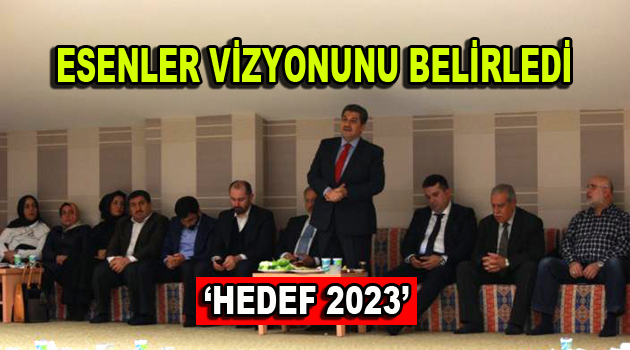 Esenler’de hedef ‘2023’