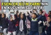 Esenler Bilim Parkı, ana okulu öğrencilerini ağırladı. Minikler meraklı bakışlar