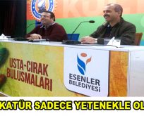 Karikatür sadece yetenekle olmaz