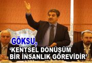 Esenler Belediye Başkanı Mehmet Tevfik Göksu, ilçe muhtarları ve idarecilerle