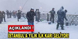 İstanbul’a yılın ilk karı geliyor!