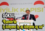 Esenler’in ”İyilik Kapısı”  dualarla açıldı. Açılışta bir konuşma yapan Esenler Belediye