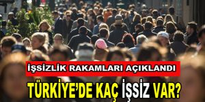 İşsizlik rakamları açıklandı