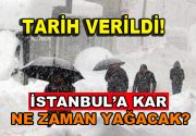 İstanbul’a kar ne zaman gelecek. Uzmanlar tarih verdi!  İstanbul’da soğuk
