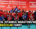 38. İstanbul Maratonu’nda Bağcılar farkı!