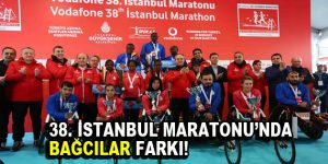38. İstanbul Maratonu’nda Bağcılar farkı!