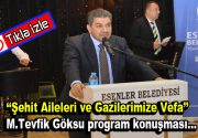 Esenler Belediyesi, 15 Temmuz darbe teşebbüsünde şehit olanların yakınları ile