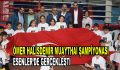 Ömer Halisdemir MuayThai Şampiyonası Esenler’de gerçekleşti