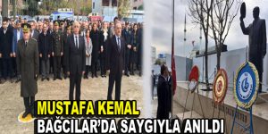 Mustafa Kemal, Bağcılar’da saygıyla anıldı