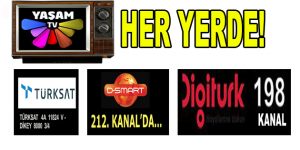 YAŞAM TV, DIGITURK’TE!