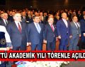 YTÜ Akademik Yılı törenle açıldı