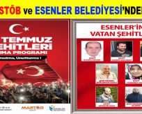 Esenler’de ”Şehitleri Anma Programı”