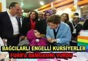 Yeşilköy İstanbul Fuar Merkezi’ndeki Engelsiz Yaşam Fuarı’nda hizmete sunulan Bağcılar
