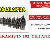 Sarıkamış’ın 102. yıl anısına ”Beyaz Hüzün”