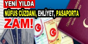 2017 yılında Ehliyet ve Pasaporta zam geliyor