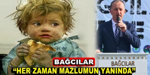 Bağcılar, ”Her zaman Mazlumun yanında”