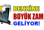 Benzine bu gece geçerli olmak üzere 12 kuruş zam geliyor.