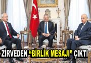 Başbakan Binali Yıldırım, CHP Genel Başkanı Kemal Kılıçdaroğlu ve MHP