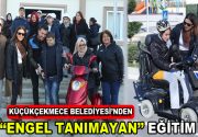 Küçükçekmece Belediyesi tarafından hizmete sunulan Türkiye’nin ilk engelli parkuruna sahip Trafik