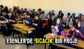 Esenler’de ”Kardeşlik” için örüyorlar