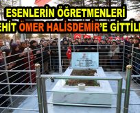 Esenlerin öğretmenleri Ömer Halisdemir’e gittiler