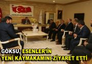 Esenler Belediye Başkanı Mehmet Tevfik Göksu, Esenler’e yeni atanan kaymakam