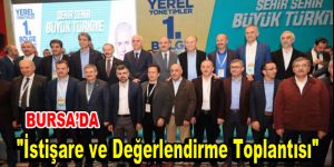 AK Parti Yerel Yönetimler 1. Bölge İstişare ve Değerlendirme Toplantısı