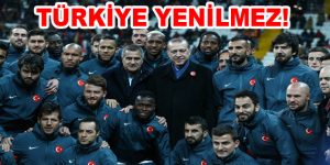 Teröre karşı birlik, Şehitlerimize saygı maçı